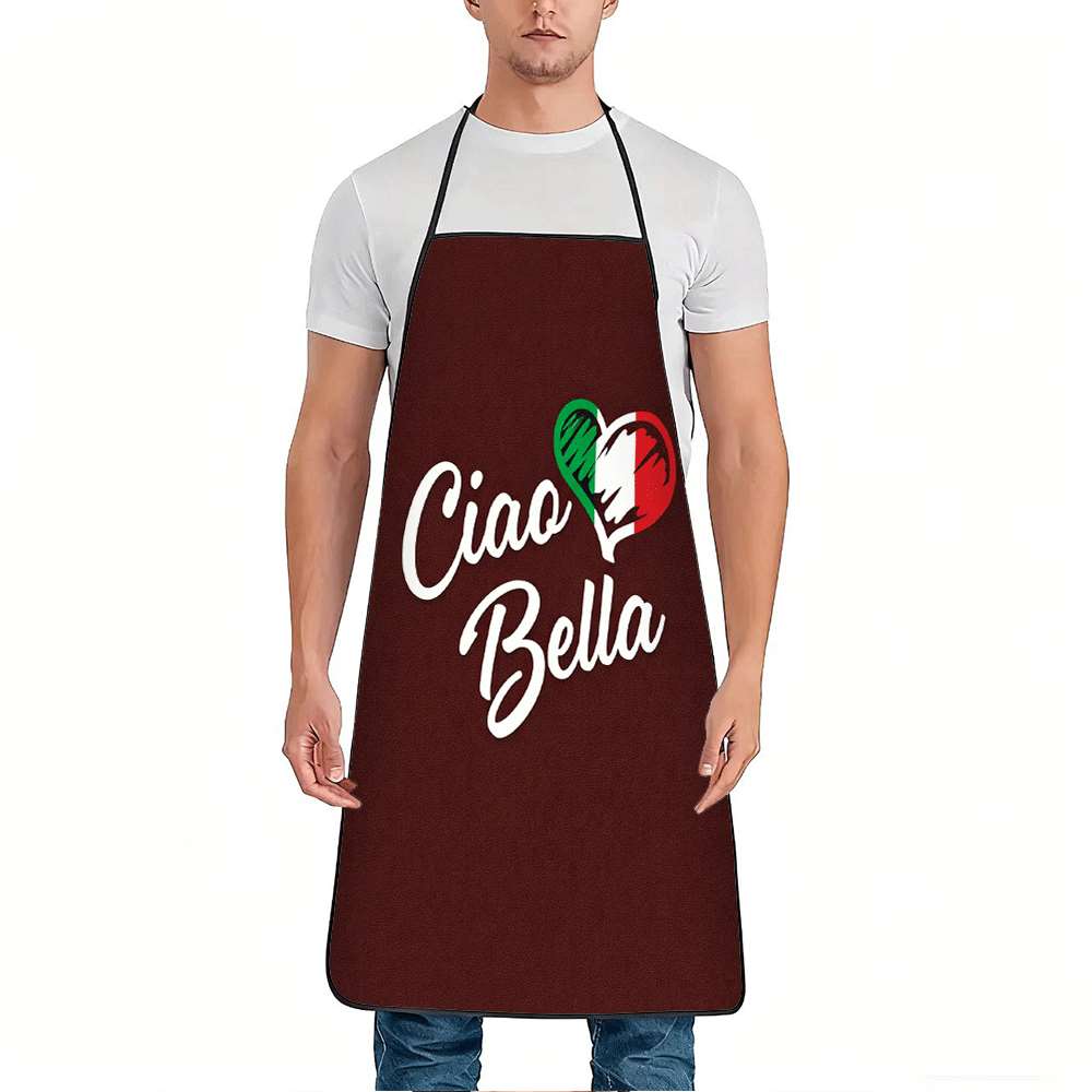 1ピースの豊かなイタリアンテーマのエプロン、イタリア語の「C - Home Cooking In Italian のレビューと価格