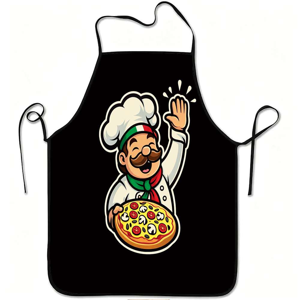 シンプルでクラシックなテーマのエプロン1枚、イタリアのシェフ - Home Cooking In Italian のレビューと価格