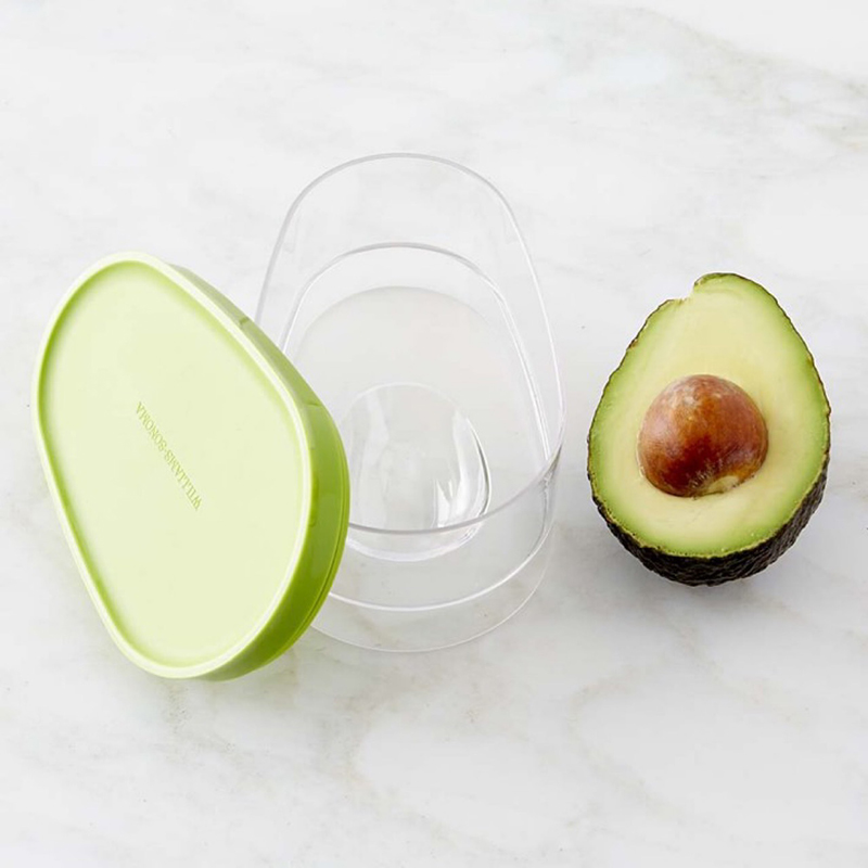 アボカド食品保存ボックス省スペースプラスチックフルーツコンテ - Home Cooking Food のレビューと価格