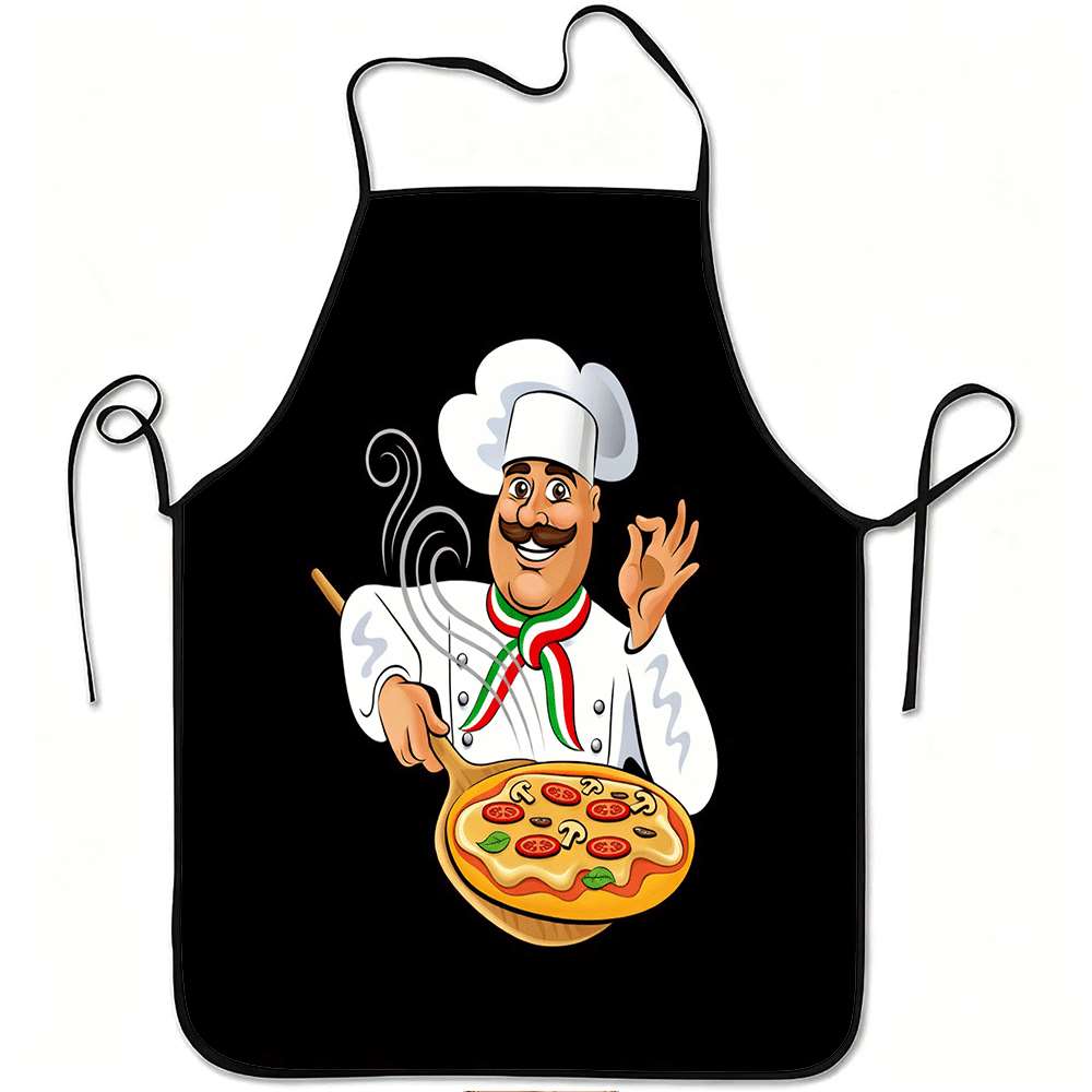 1枚の楽しいで創造的なシェフをテーマにしたエプロン、イタリア - Home Cooking In Italian のレビューと価格